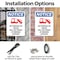 Signmission No Parking On Grass OSHA Notice Sign, Plastic, 10in W x 14in L, 2PK OS-2PACK-NS-P-1014-V-14721 - alternate 3